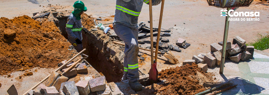 Obras de esgotamento sanitário avançam em Pão de Açúcar e entram em nova fase