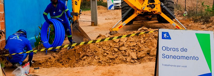 Águas do Sertão inicia obras de extensão da rede para levar água a mais de 1000 pessoas em Dois Riachos