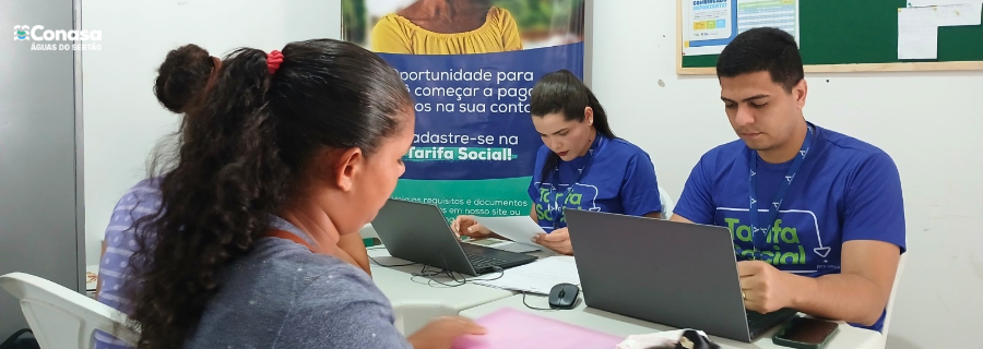 Conasa Águas do Sertão facilita acesso à Tarifa Social de água para moradores de Palmeira dos Índios no dia 27/10
