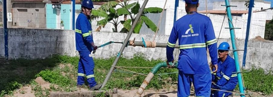 Imagem Águas do Sertão trabalha para retomar abastecimento do Bairro Buriti, em São Miguel dos Campos