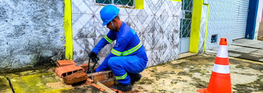 Imagem Força-Tarefa da Águas do Sertão fiscaliza cidade de Batalha e identifica diversas irregularidades