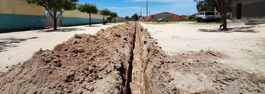 Imagem Águas do Sertão realiza interligação de rede em bairros de São Miguel dos Campos 