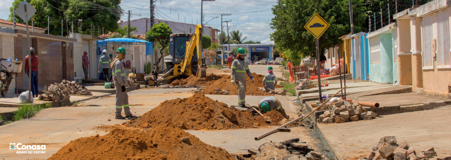 Imagem Obras de esgoto em São Miguel dos Campos: intervenções de 11 a 15 de agosto