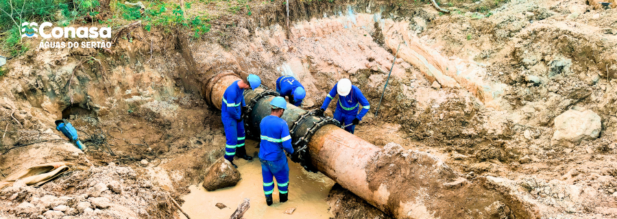 Imagem Conasa Águas do Sertão realiza quinta fase da megaoperação na Bacia Leiteira