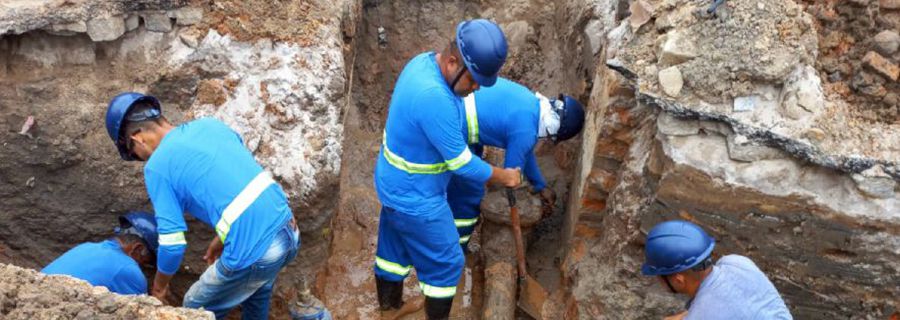 Imagem Águas do Sertão constrói nova rede de distribuição de água em São Miguel dos Campos